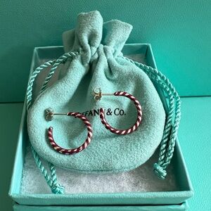 🌸🌸 Authentic Tiffany & Co. RARE Picasso Venezia Hoop Earrings